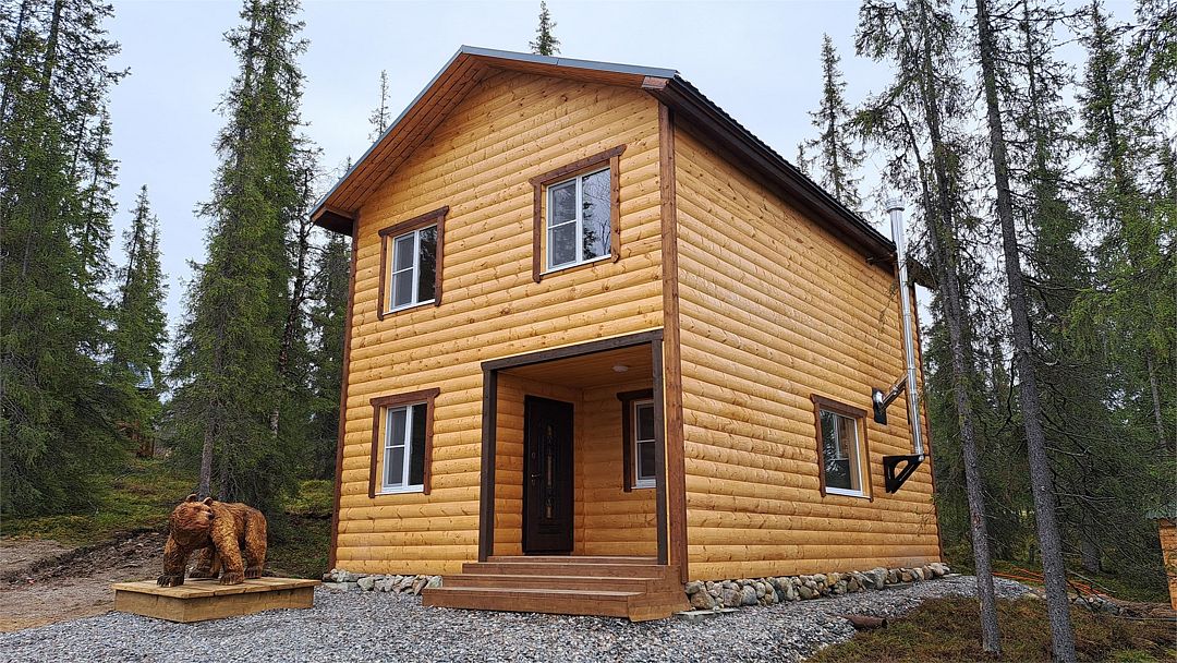 Коттедж 6-местный 2-этажный (с сауной)