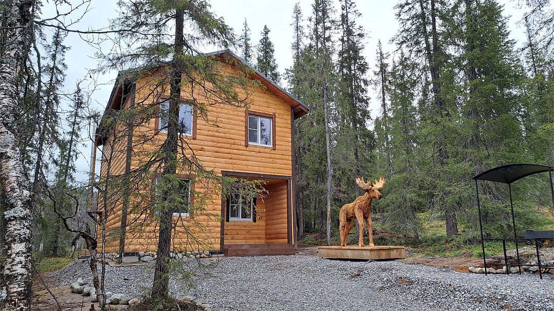 Коттедж 6-местный 2-этажный (с сауной)