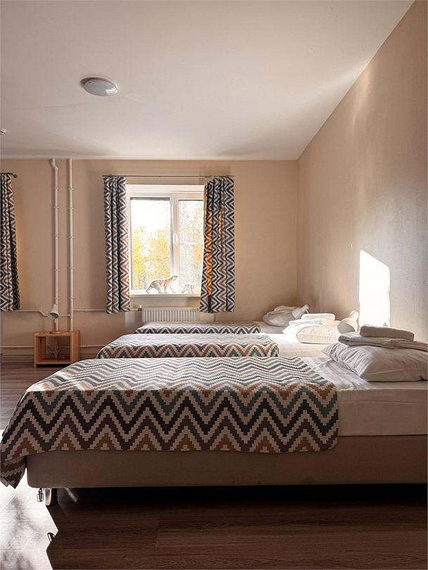 Стандартный 4-местный 1-комнатный