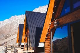 Коттедж Standard с балконом и с красивым видом из окна, Гостевой дом RestArt Cottages in Kazbegi, Степанцминда