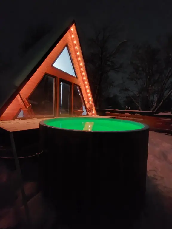 Гостевой дом А-фрейм у реки Адыгея, Каменномостский, Республика Адыгея