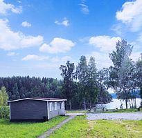 Шестиместный коттедж с 4 комнатами с балконом, Кемпинг Берег Ладоги, Лахденпохья