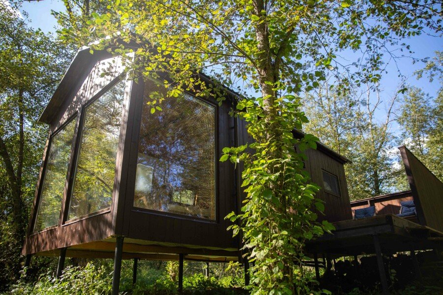 Домик 2-местный 1-комнатный (Бохо