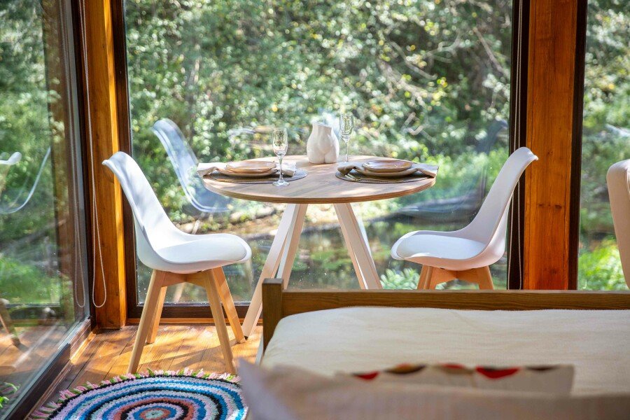 Домик 2-местный 1-комнатный (Бохо