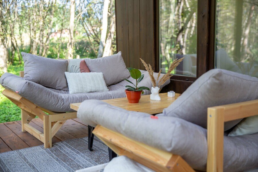 Домик 2-местный 1-комнатный Хюгге