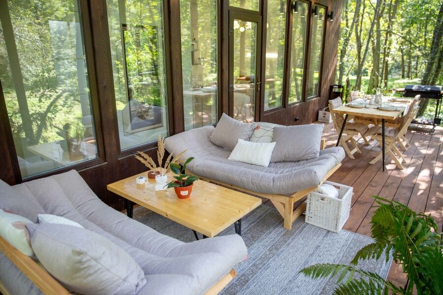 Домик 2-местный 1-комнатный Хюгге