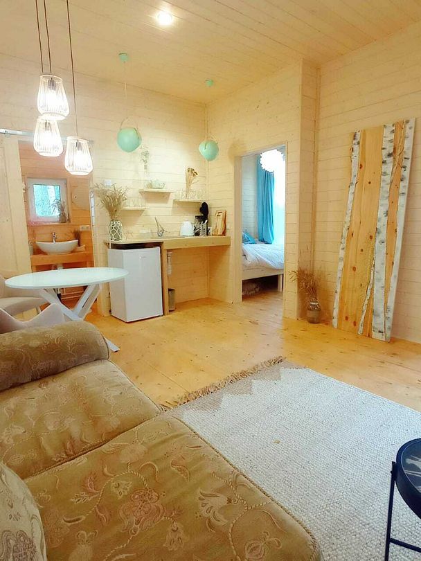 Дом 2-местный 1-комнатный (Зеленый)