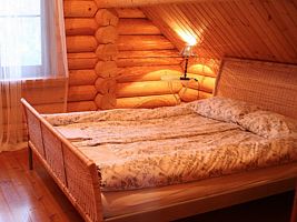 Коттедж Luxury с красивым видом из окна, База отдыха Волжанка, Калининский район