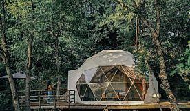 Тент 2 отдельные кровати, Глэмпинг Wine Space, Садмели