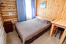 Двухместный номер Эконом в корпусе №2 Номера: №1, №3, База отдыха Ергаки, Оленья Речка