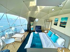 Шатёр Шатер с креслом, Глэмпинг МОРЕ, поселок Южно-Морской