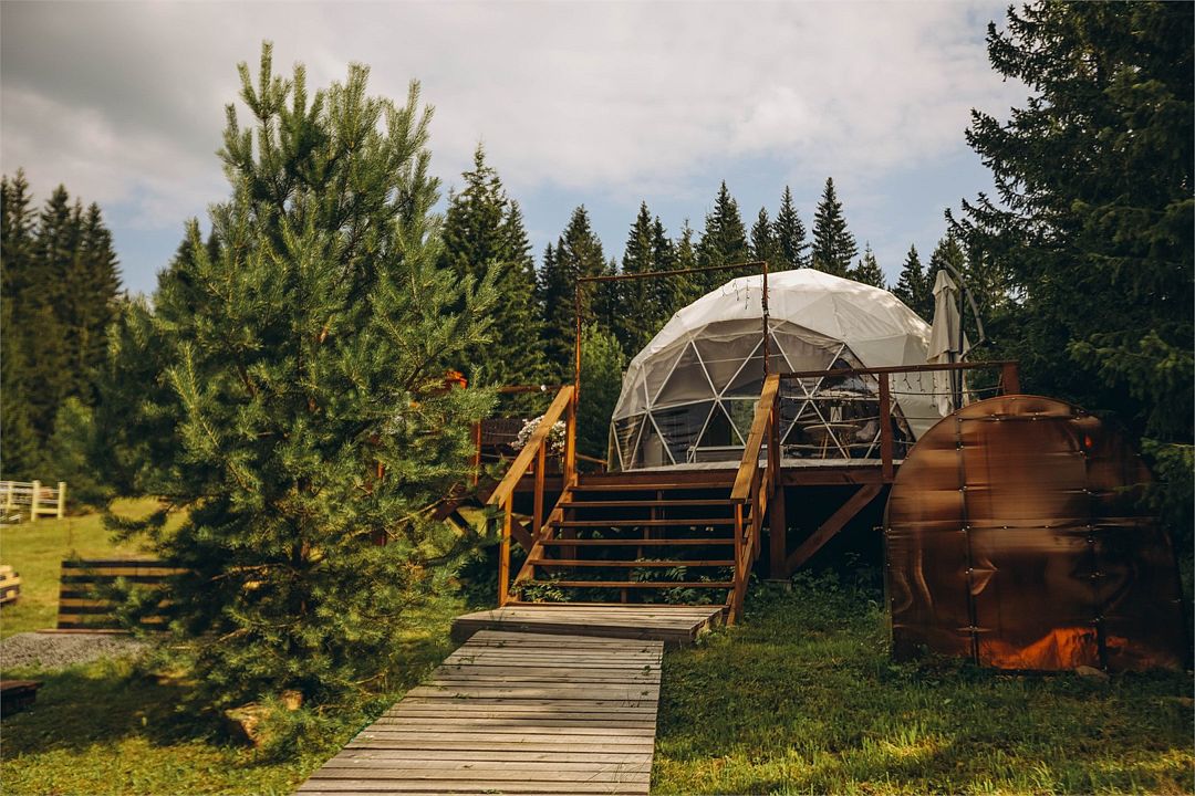 Шатер 2-местный №3 (На горке)