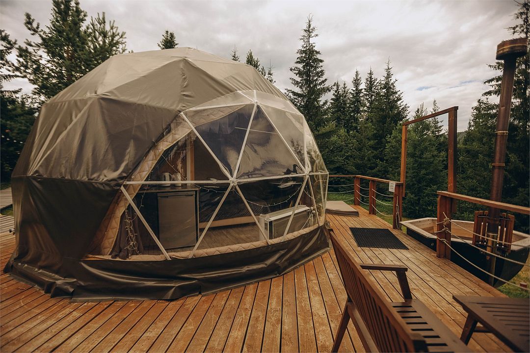 Шатер 2-местный №4 (Над ёлкой)