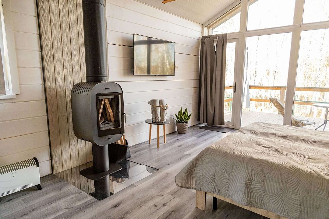 Коттедж 2-местный 1-комнатный (с банным чаном)