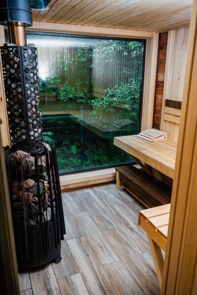 Коттедж 2-местный 1-комнатный (СПА с баней)