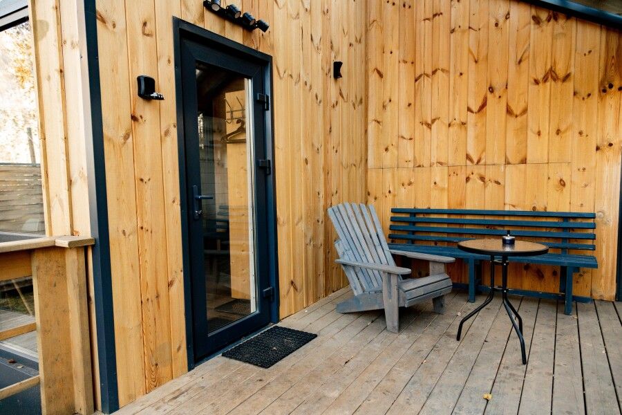 Коттедж 2-местный 1-комнатный (СПА с баней)