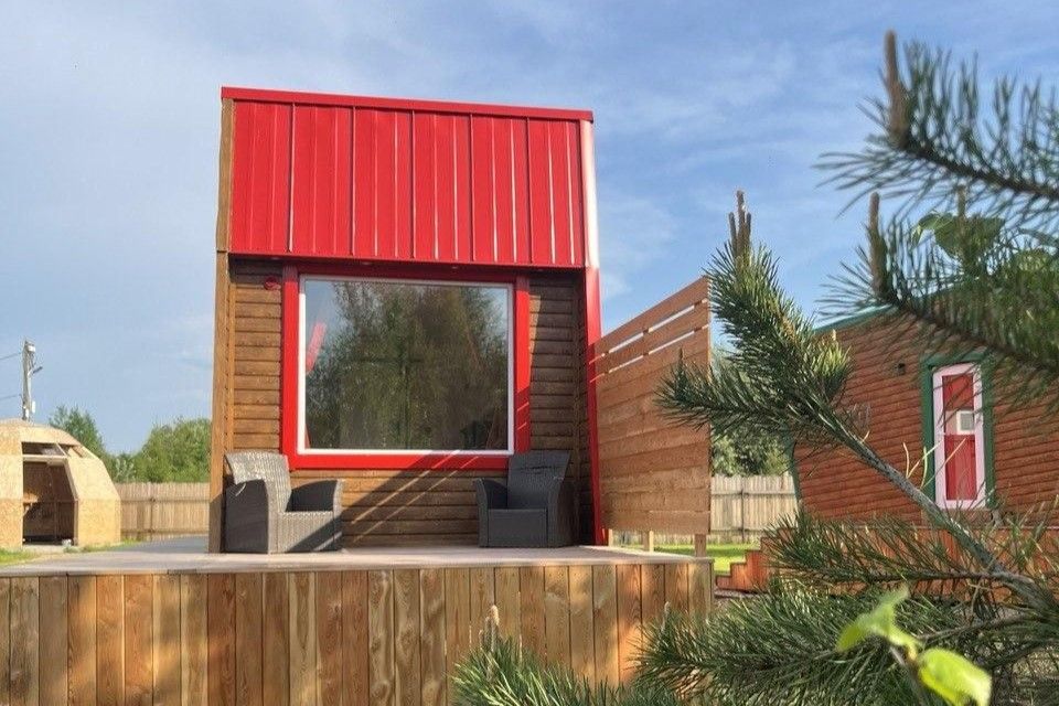 Домик 2-местный Красный