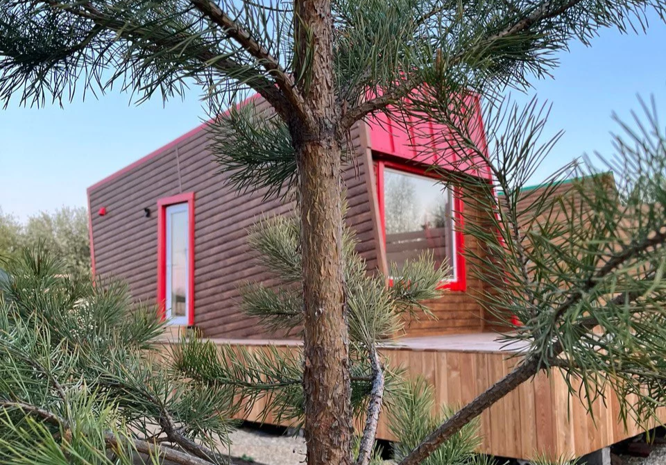 Домик 2-местный Красный