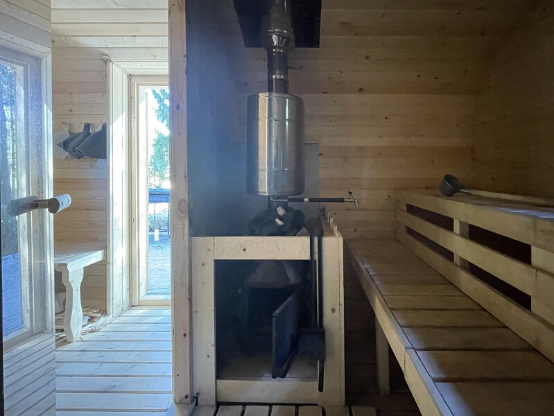 А-фрейм 2-местный 1-комнатный (с баней)