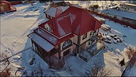 Коттедж с 3 комнатами с балконом и с красивым видом из окна, База отдыха Красный городок, Белокуриха