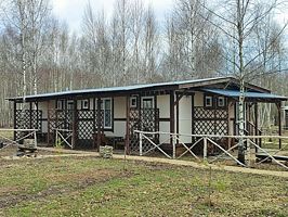 Номер в квадродоме с электрокамином, База отдыха Алино, Ясногорский район