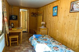 Двухместный номер Comfort 2 отдельные кровати, База отдыха Журавушка, Приозерский район