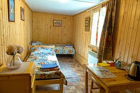 Двухместный номер Comfort 2 отдельные кровати, База отдыха Журавушка, Приозерский район