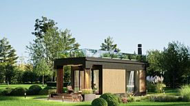 Sky lodge Дом mini ROOFTOP  c чаном, Загородный эко-отель Бухлово парк, Жуковский район