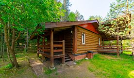 Двухместный коттедж с красивым видом из окна 2 отдельные кровати, База отдыха Боровое, Пеновский район