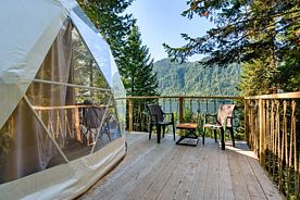 Двухместный люкс двуспальная кровать, Глэмпинг Fusion inn, село Артыбаш