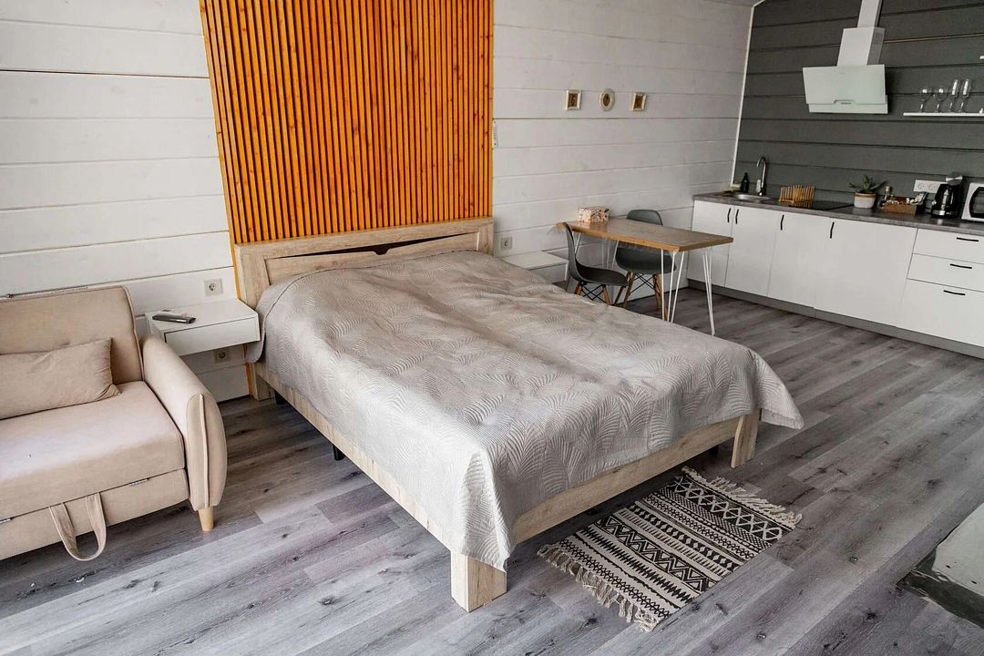 Коттедж 2-местный 1-комнатный (с банным чаном)