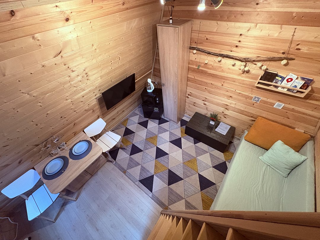 Домик 2-местный 1-комнатный (№2, с фурако)