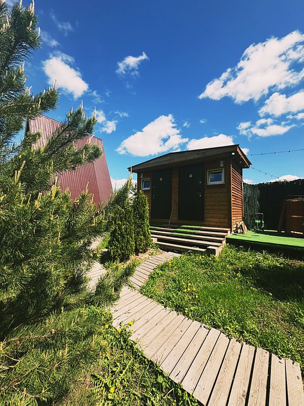 Домик 2-местный 1-комнатный (№2, с фурако)