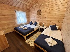 Коттедж с 2 комнатами, База отдыха Ладожские дюны, Ларионово