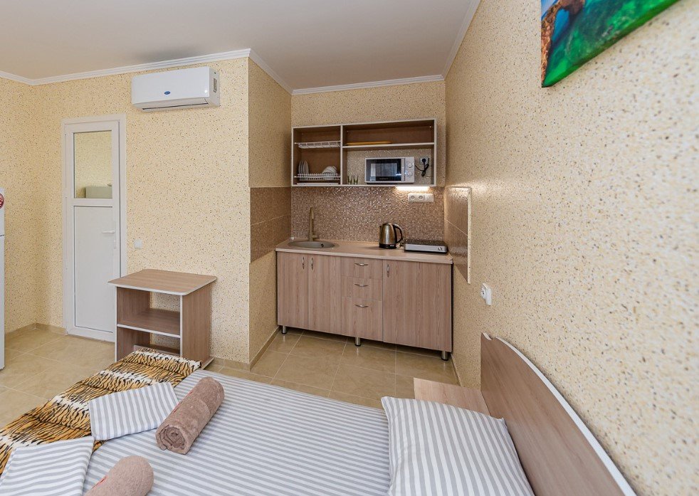 Люкс 3-местный 1-комнатный (с кухней)