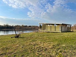 Двухкомнатный дом GREEN с видом на озеро и лес, База отдыха Chuchemlya eco village, Чучемля