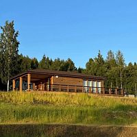 Коттедж c 1 комнатой с балконом, База отдыха Севера, Сяпся