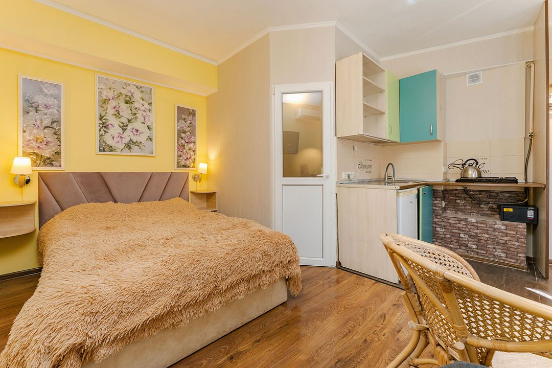 Студио 2-местный 1-комнатный «Ласточка»