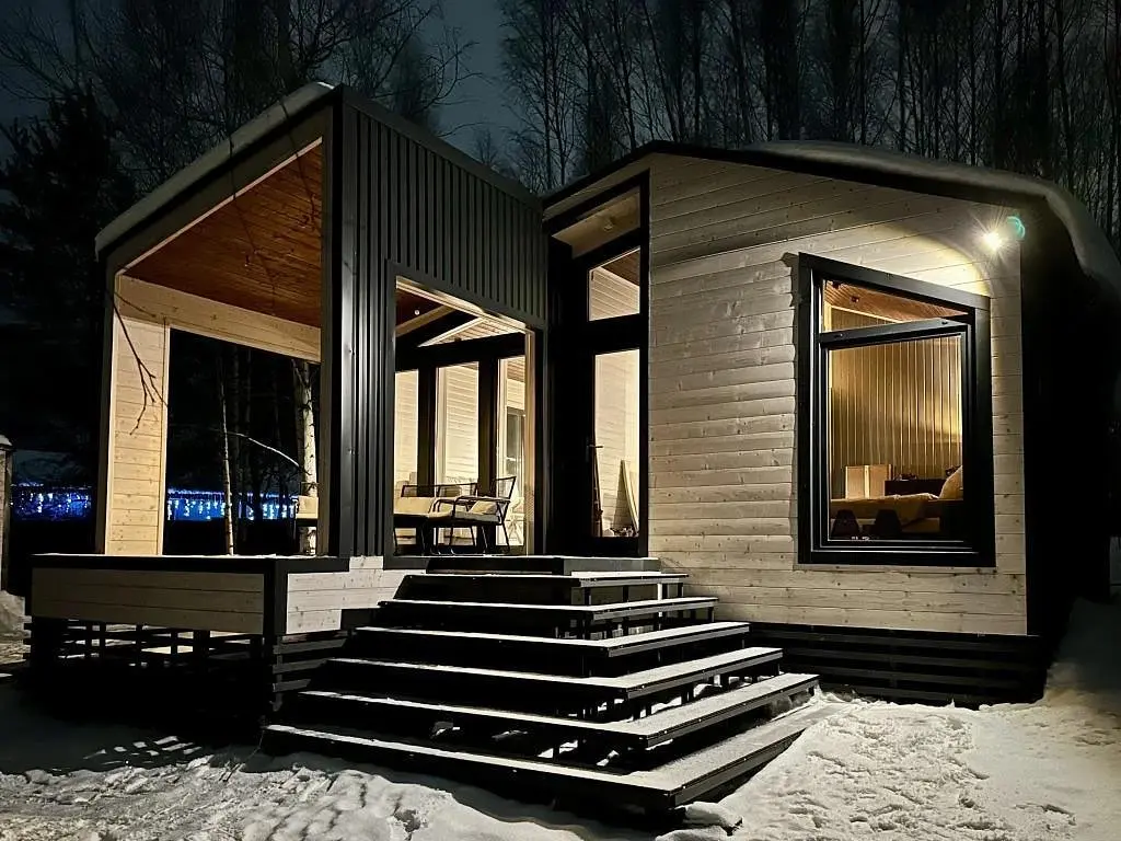 Глэмпинг Happy Dacha Стильный Барнхаус с Баней возле Иннополиса, Казань, Республика Татарстан