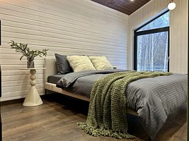 Номер Deluxe с видом на сад, Глэмпинг Happy Dacha Стильный Барнхаус с Баней возле Иннополиса, Казань