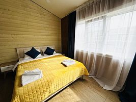 Двухместные апартаменты с 2 комнатами с балконом двуспальная кровать, Загородная база отдыха Terraski Park, Шава