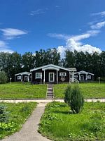 Четырёхместный коттедж с 2 комнатами с балконом и с красивым видом из окна, Загородная база отдыха Terraski Park, Шава