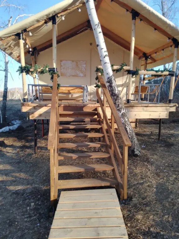 Глэмпинг Наедине в Экопарке, Зеленая Поляна, Республика Башкортостан