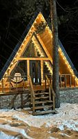 Четырёхместный коттедж, База Отдыха Gorniy City, Архыз