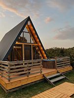 Коттедж Дуплекс с красивым видом из окна, Глэмпинг Apparadise Glamping & Spa, Смоленская