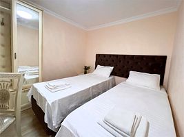 Двухместный номер Standard Корпус 4 с балконом и с видом на горы 2 отдельные кровати, База отдыха Рубас-1, Дербент