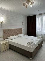 Двухместный номер Superior коттедж № 11 с балконом и с красивым видом из окна 2 отдельные кровати, База отдыха Рубас-1, Дербент