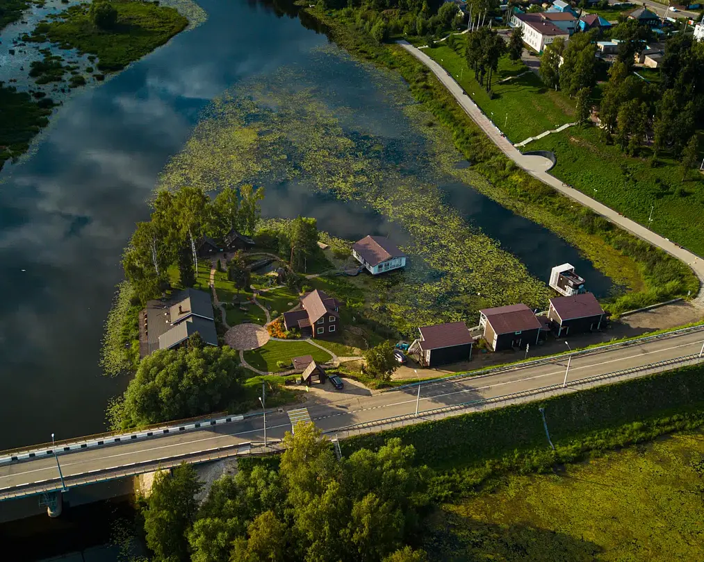 Туристический комплекс Соляной остров, Некрасовское, Ярославская область
