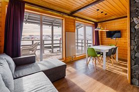 Коттедж с красивым видом из окна, База отдыха Tundra House, Печенга