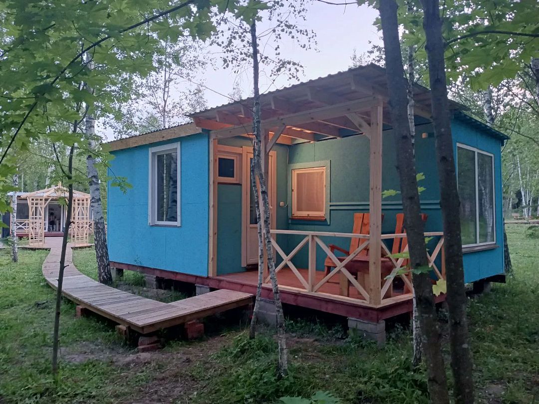 Модульный дом семейный 4-местный 2-комнатный